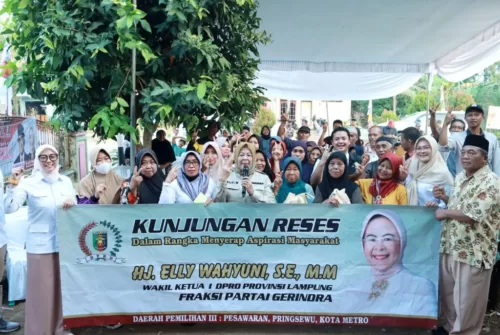 Reses Di Metro, Wakil Ketua 1 DPRD Lampung Bahas Kenaikan Harga Sembako