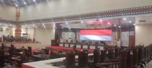 Hj. Eva Dwiana Menghadiri Sidang Paripurna DPRD Kota Bandar Lampung