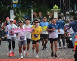 Ketua DPRD Lampung Hadiri Lampung Half Marathon 2024