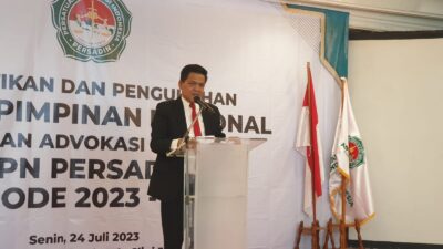 Pendapat Hukum Dewan Pimpinan Nasional Persatuan Advokasi Indonesia (DVN- PERSADIN)  Demokrasi Indonesia: