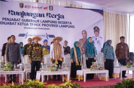 Kabupaten Pringsewu Disambangi Oleh Pj. Gubernur Lampung Dalam Agenda Kunjungan Kerja