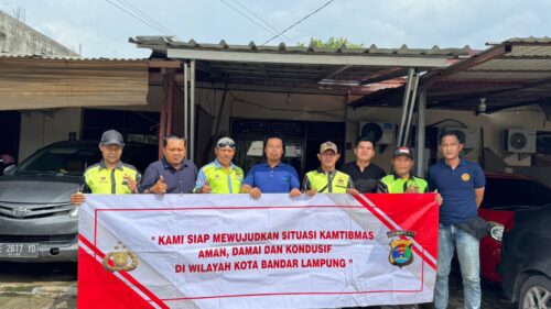 LSM Pokbal Mendukung Sepenuhnya Upaya Polresta Bandarlampung Menciptakan Situasi Aman dan Kondusif