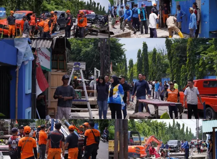 Eva Dwiana Intruksikan Dinas PU Balam Tangani Drainase Dangkal