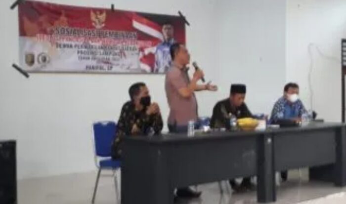 Hanifal, S.P Anggota DPRD Provinsi Sosialisasi Pembinaan Ideologi Pancasila Dan Wawasan Kebangsaan