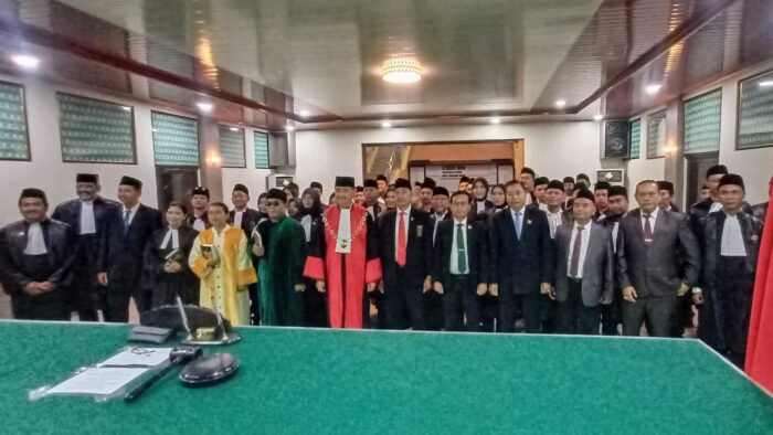 Pengadilan Tinggi NTB Mengambil Sumpah Advokat Persadin Angkatan XIX