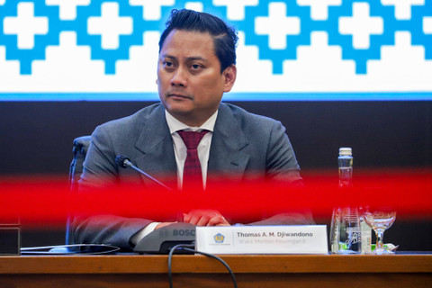 Wamenkeu Thomas Djiwandono Jalani Fit and Proper Test Calon Deputi Gubernur BI Hari Ini