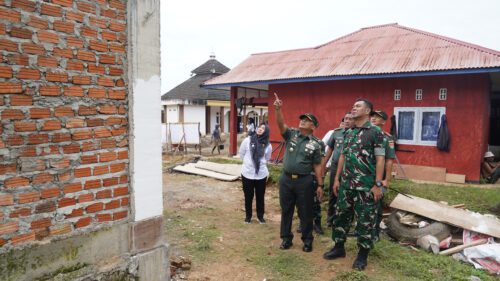 Kasdam XXI/Radin Inten Tinjau Pembangunan Koperasi Merah Putih di Bengkulu