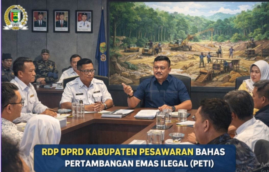 DPRD Kabupaten Pesawaran Gelar Rapat Dengar Pendapat Terkait Aktivitas Pertambangan Emas