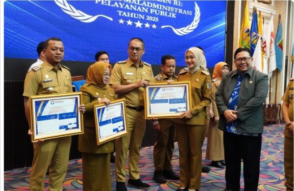Pemprov Lampung Raih Predikat Tertinggi Pelayanan Publik dari Ombudsman RI